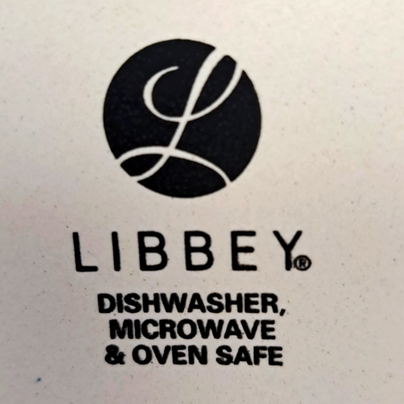 LIBBEY ceramic 9 x 13  blue drip  glaze  baking  dish - Picture 4 of 5